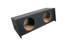 Load image into Gallery viewer, A122-12CPV Dual 12&quot; Vented Carpeted  - Fits most SUV&#39;s behind back seat