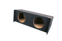 Load image into Gallery viewer, A122-12CPV Dual 12&quot; Vented Carpeted  - Fits most SUV&#39;s behind back seat