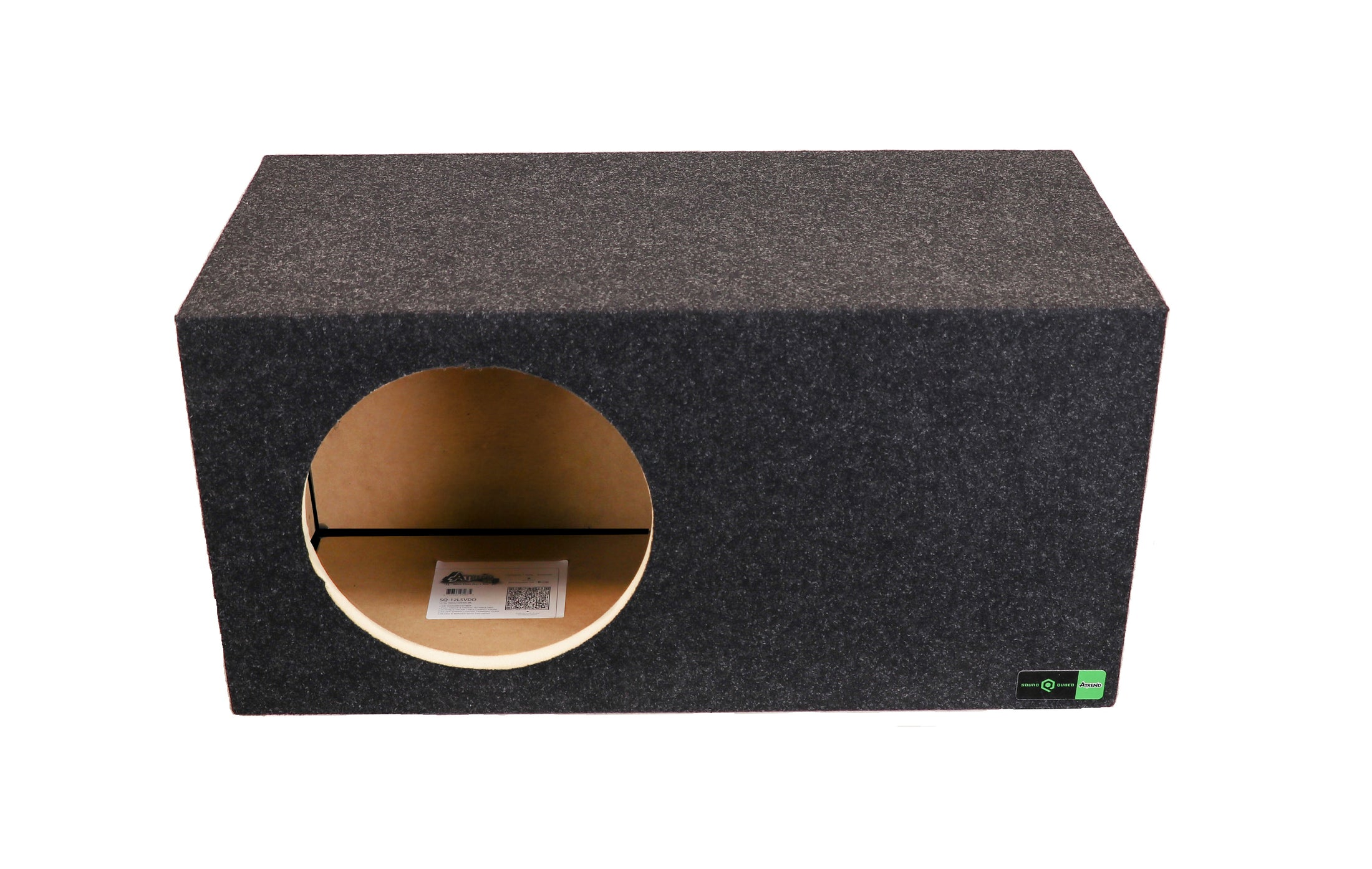 SQ-15LSVDD 15 in Soundqubed Single Vented SPL HDS-HDX Series-All 1 Inch Construction-Proudly USA Built