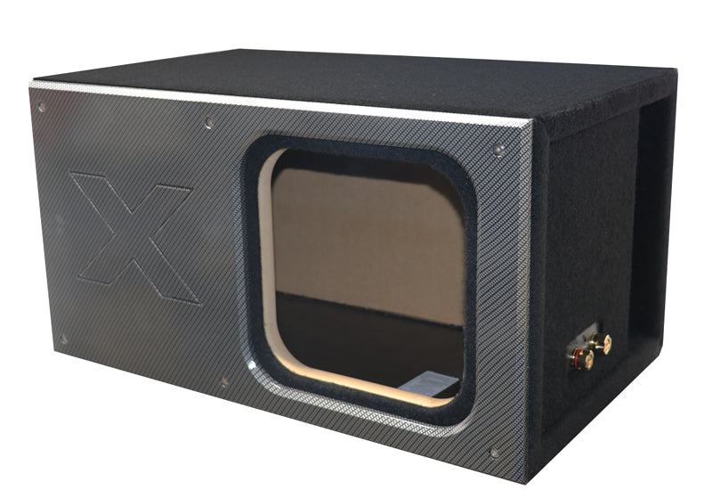 10" Single SOLO X Dual Vented - ALL 1" MDF, Premium Faceplate, Supreme Terminal Cup