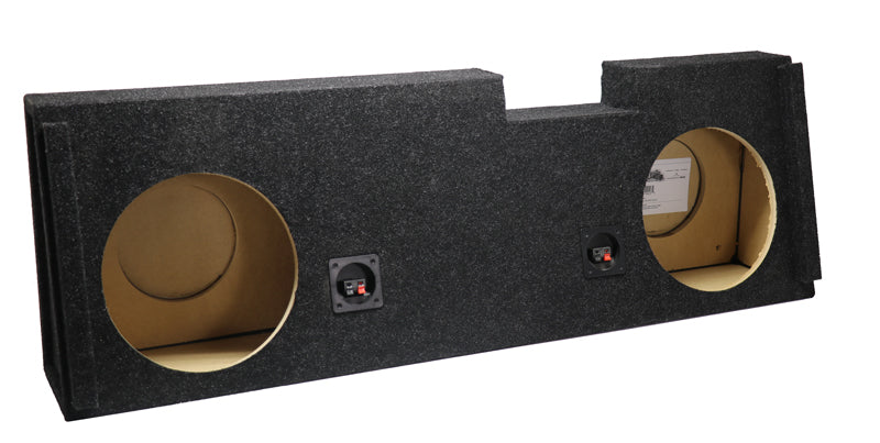 A184-10CPV - Dual 10" Carpeted Vented Chevrolet-GMC 2007-2024 Crew Cab