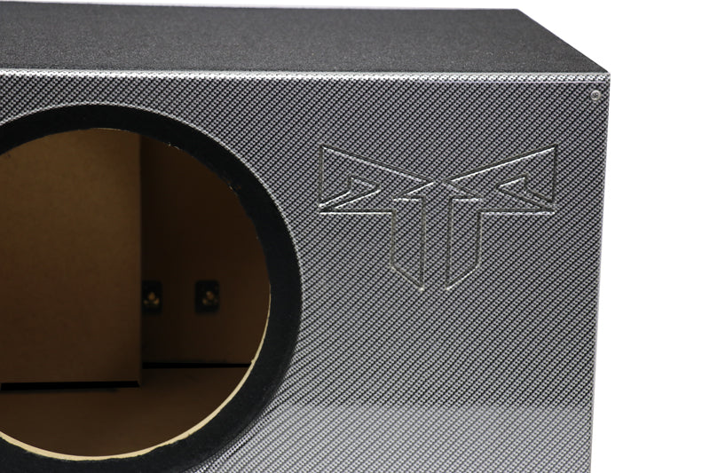 12" Single Vented Power T1 Enclosure - Premium Faceplate, Supreme Terminal Cup (Available Colors: Black, Blue, Red, White) - Proudly USA Built.