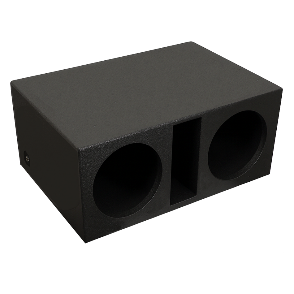 SPL-15DV - 15" Dual SPL Vented Enclosure - Coated Tuff Coat Sprayliner