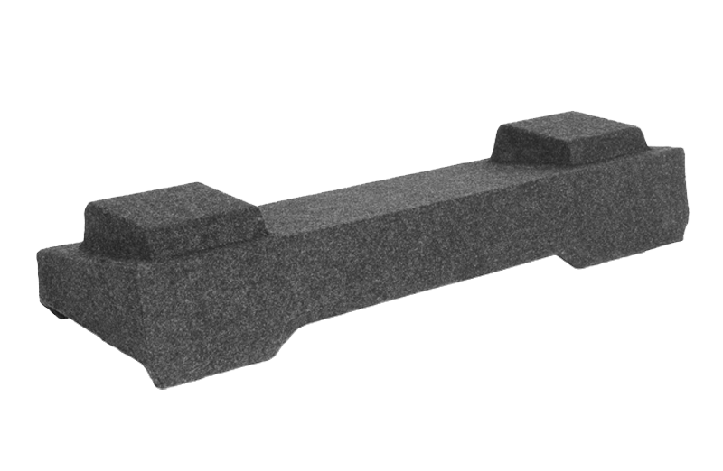 A164-10CP Dual 10" Sealed Carpeted  - Fits 2003 - 2007 Light Duty Chevrolet-GMC Silverado-Sierra Crew Cab
