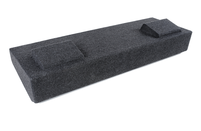 A182-10CP Dual 10" Sealed Carpeted  - Fits 2007 - 2013 Chevrolet-GMC Silverado-Sierra Crew Cab