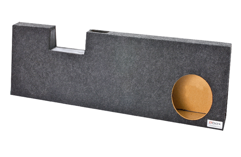 A391-10CPV Single 10" Vented Carpeted  - Fits 1999 - 2007 Ford F250/350/450 Crew Cab