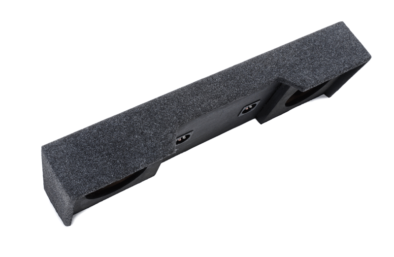 A402-10CP Dual 10" Sealed Carpeted  - Fits 2003 - 2015 Nissan Titan King or Crew Cab
