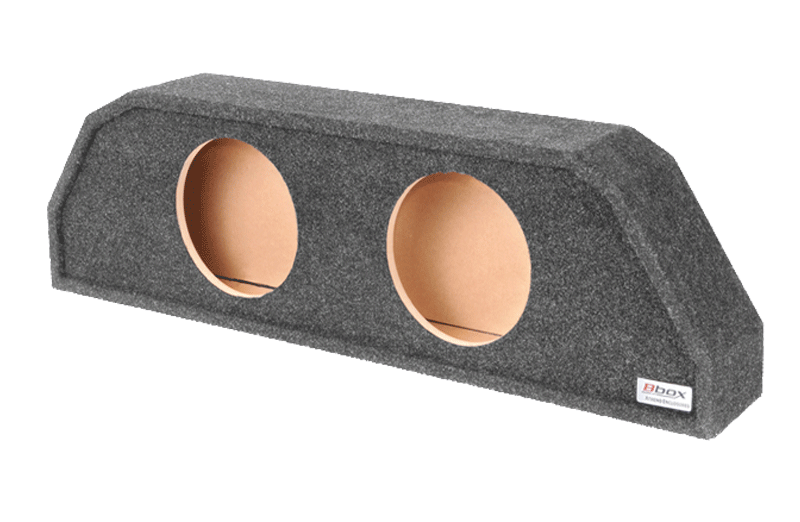 NB10CB Dual 10" Sealed Carpeted  - Fits 2010 - 2015 Chevrolet Camaro Coupe