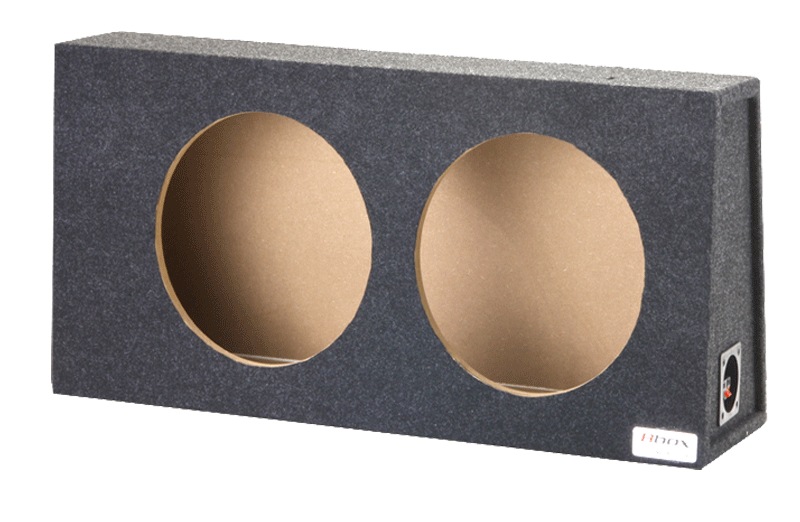 A712-12CP Dual 12" Sealed Carpeted  - Fits 1997 - 2006 Jeep Wrangler