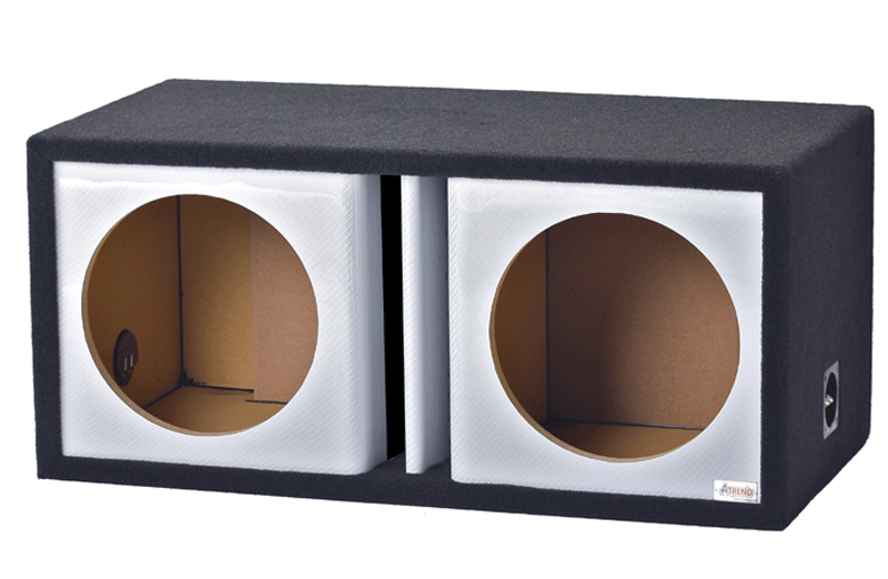 Dual shops 12 ported subwoofer box