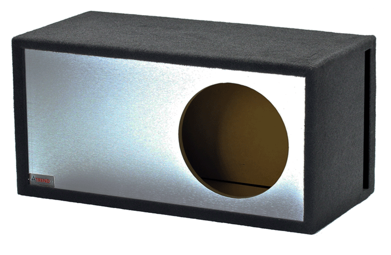 10LSVB- Brushed Aluminum - 10" Single Vented SPL- Brushed Aluminum - Proudly USA Built utilizing our Liquid Ink Process