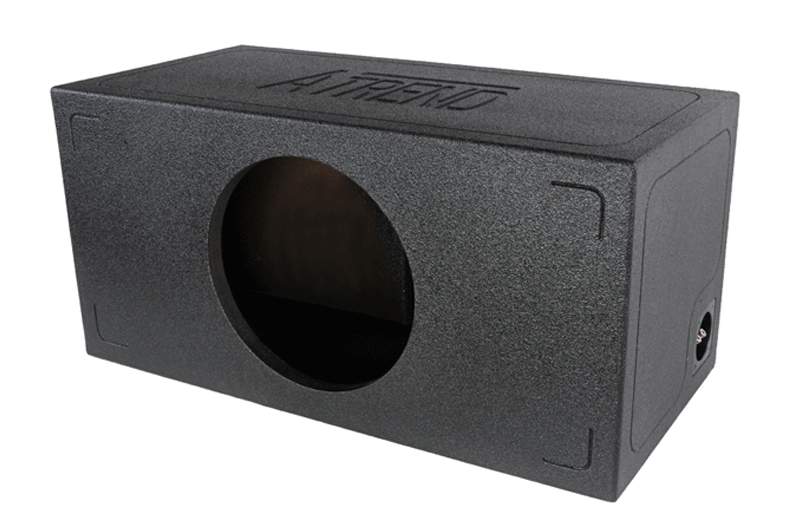 SPL-12SV - 12" Single SPL Vented Enclosure - Coated Tuff Coat Sprayliner