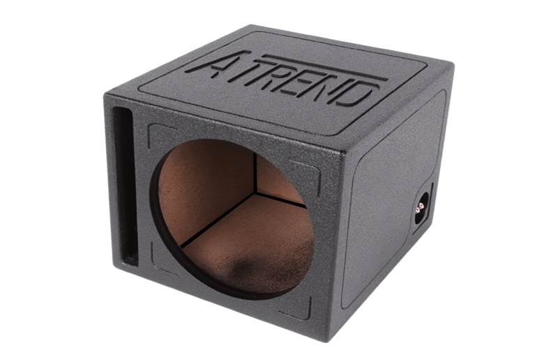 TL-12SV - 12" Single Slammer Vented Enclosure - Coated Tuff Coat Sprayliner