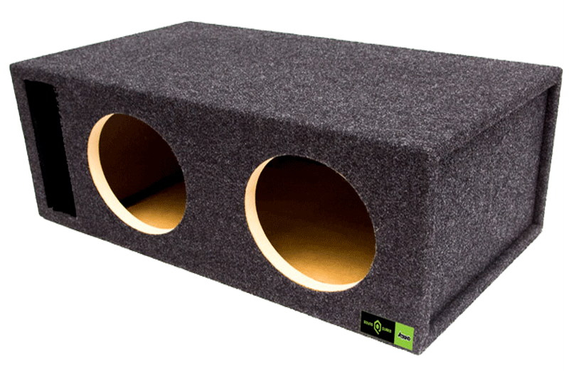 SQ-12DQVDD 12" Soundqubed Dual Vented HDS-HDX Series-All 1 Inch Construction-Proudly USA Built