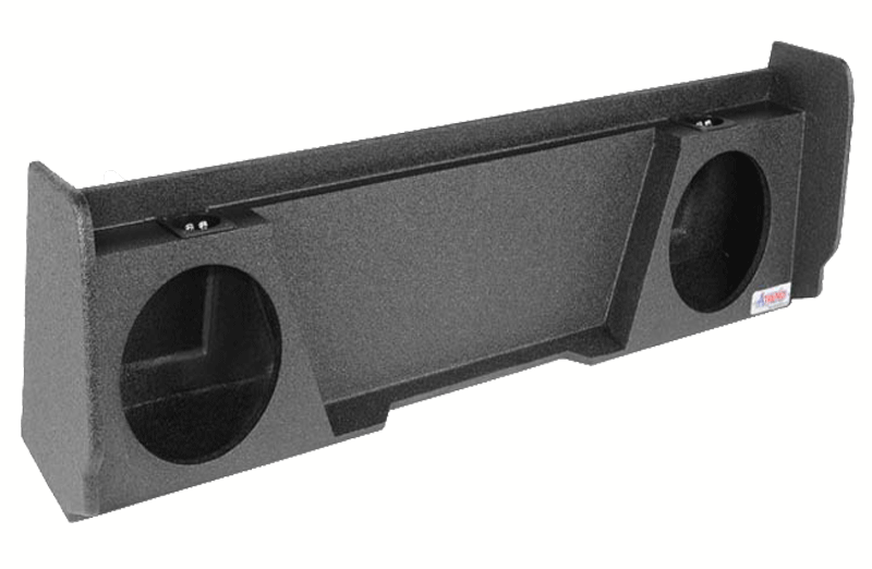 A142-10 Dual 10" Sealed Tuff Coat Sprayliner  - Fits 2007 - 2014 Chevrolet-GMC Silverado-Sierra Extended Cab