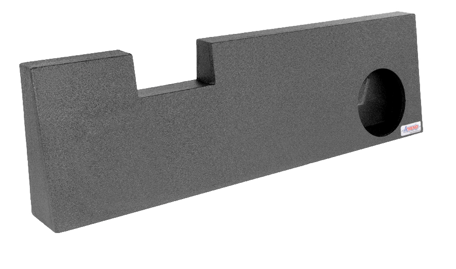 A391-10V Single 10" Vented Tuff Coat Sprayliner  - Fits 1999 - 2007 Ford F250/350/450 Crew Cab