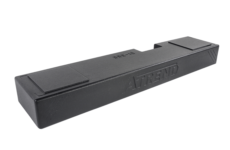Atrend A382-10 Dual 10" Sealed Spraylinered Subwoofer Enclosure - Fits 2002 - 2016 Ford F250/350/450 Extended Cab