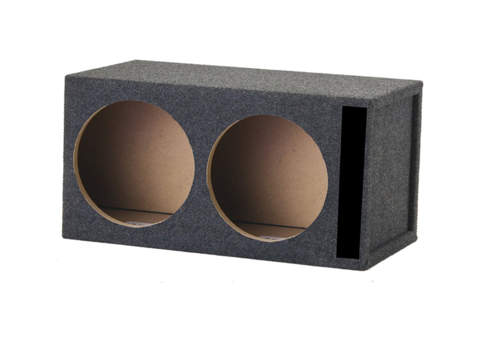 MD12P-GTX - 12" Dual Vented Massive GTX Subwoofer Enclosure