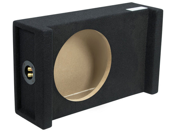 Single 12-inch shallow sealed down-firing empty enclosure