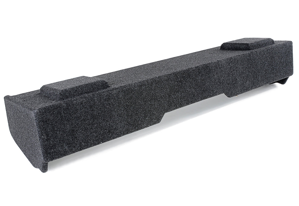 A142-10CP Dual 10" Sealed Carpeted  - Fits 2007 - 2014 Chevrolet-GMC Silverado-Sierra Extended Cab