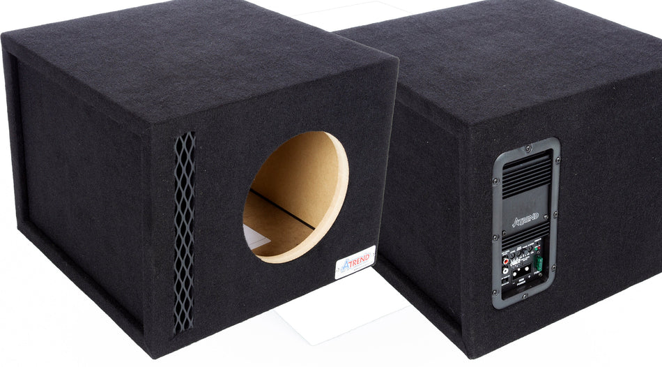 8V-300.1-8" Single Vented w/300.1SBA Amp