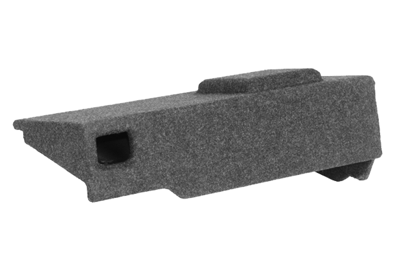 A134-10CPV Single 10" Vented Carpeted  - Fits 2014 - 2018 Chevrolet-GMC Silverado-Sierra Extended Cab