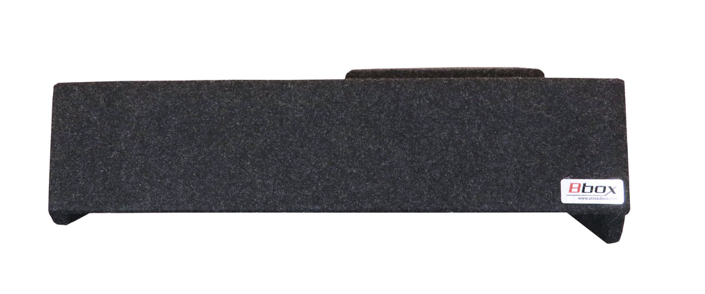A181-12CPV Single 12" Vented Carpeted  - Fits 2007 - 2020 Chevrolet-GMC Silverado-Sierra Crew Cab-Drivers Side