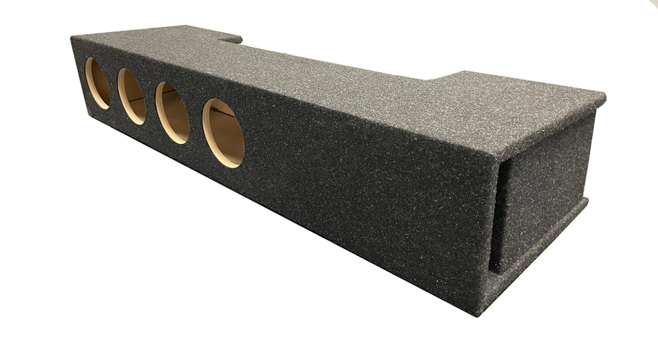 A219-65CPQV-4 Hole (Quad) 6.5" Vented Enclosure - 2019 & UP Ram Crew Cab