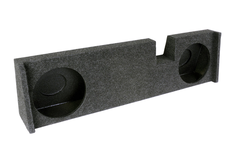 A342-10CP Dual 10" Sealed Carpeted  - Fits 2009 - 2018 Ford F150 & 2017-2021 F250, F350, F450  Super Crew / Super Cab
