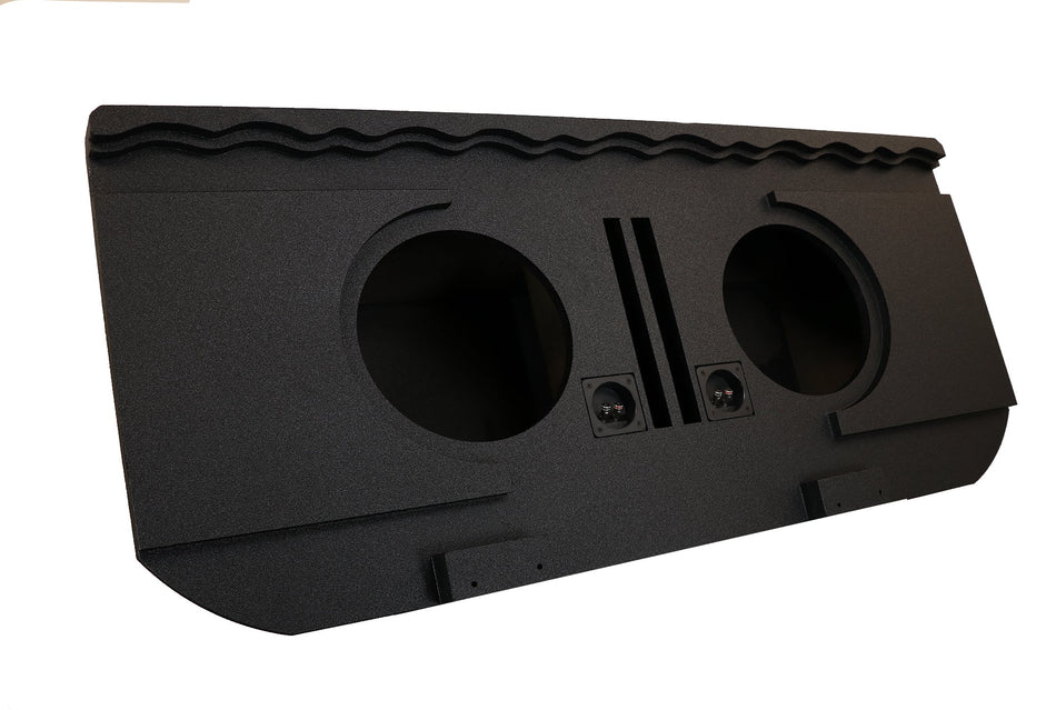 A193-12V Dual 12" Vented Tuff Coat Sprayliner  - Fits 2001 - 2013 Chevrolet-GMC Avalanche-Escalade