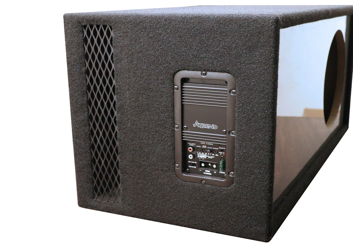12LV-300.1-12 in Single SPL Vented w/300.1SBA Amp