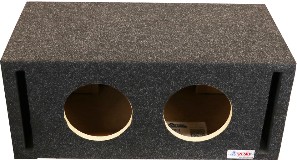 8" Dual Vented Subwoofer Enclosure Precision CNC-Cut, Premium MDF Construction. Proudly USA Made.