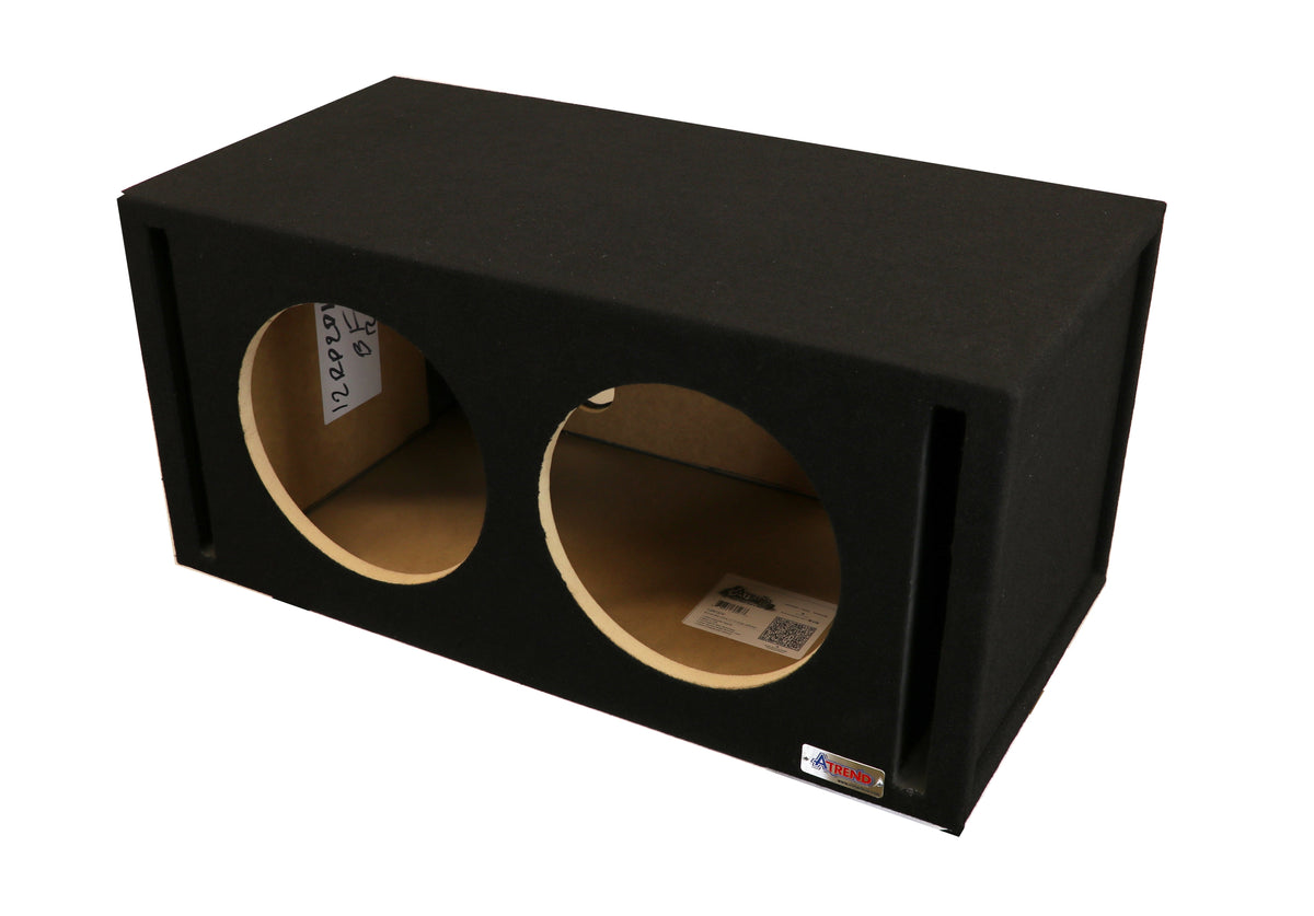 12 in Dual Slot Vented Enclosure for P2/P3 Subwoofers - Proudly USA Built.