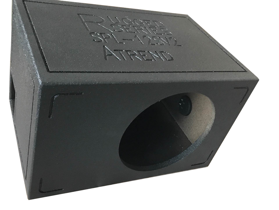 SPL-12SV2 - 12" Single Side Ported SPL Enclosure - Rugged Tuff Coat Sprayliner Finish
